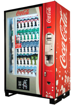 machine a soda coca cola